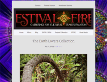 Tablet Screenshot of festivalfire.com